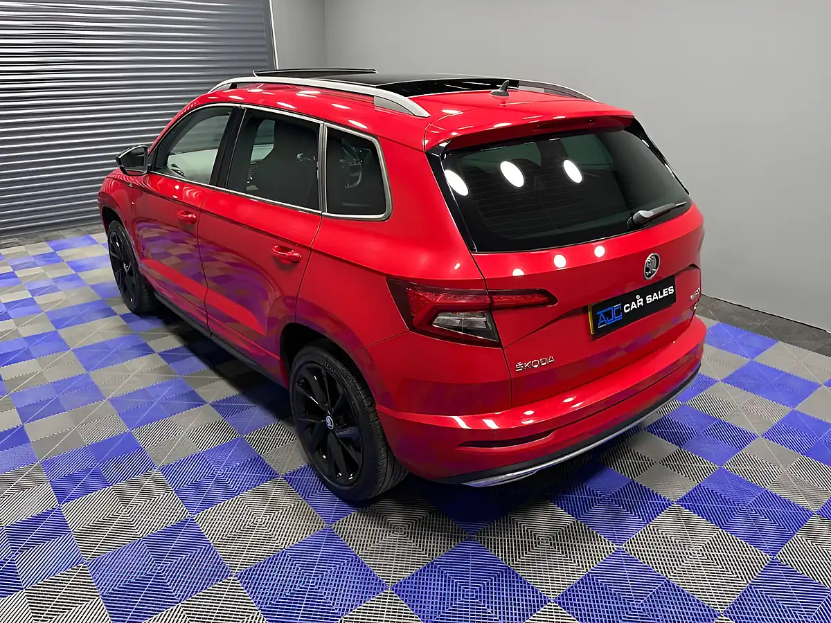 Used 2019 Skoda Karoq Sportline Velvet Red Metallic - Interior and Exterior details 16