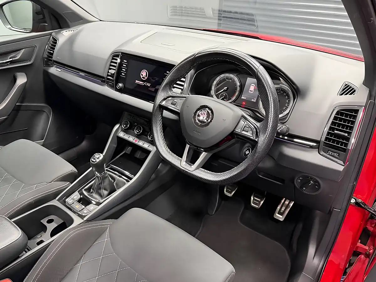 Used 2019 Skoda Karoq Sportline Velvet Red Metallic - Interior and Exterior details 17