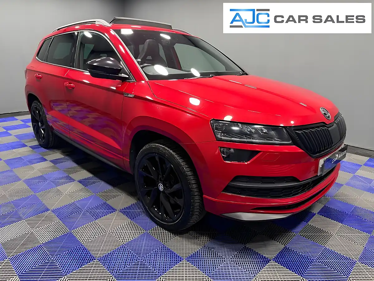 Used 2019 Skoda Karoq Sportline Velvet Red Metallic - Interior and Exterior details 2