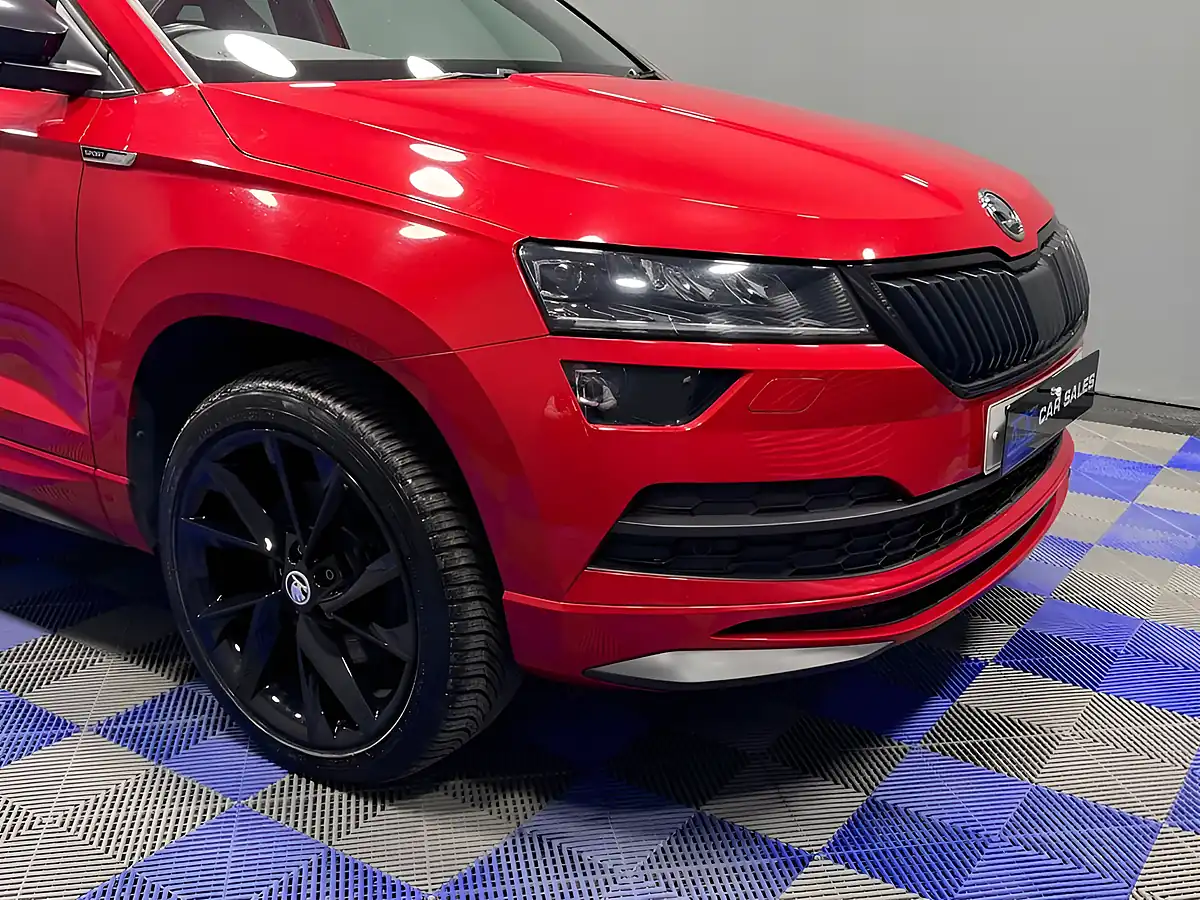 Used 2019 Skoda Karoq Sportline Velvet Red Metallic - Interior and Exterior details 3