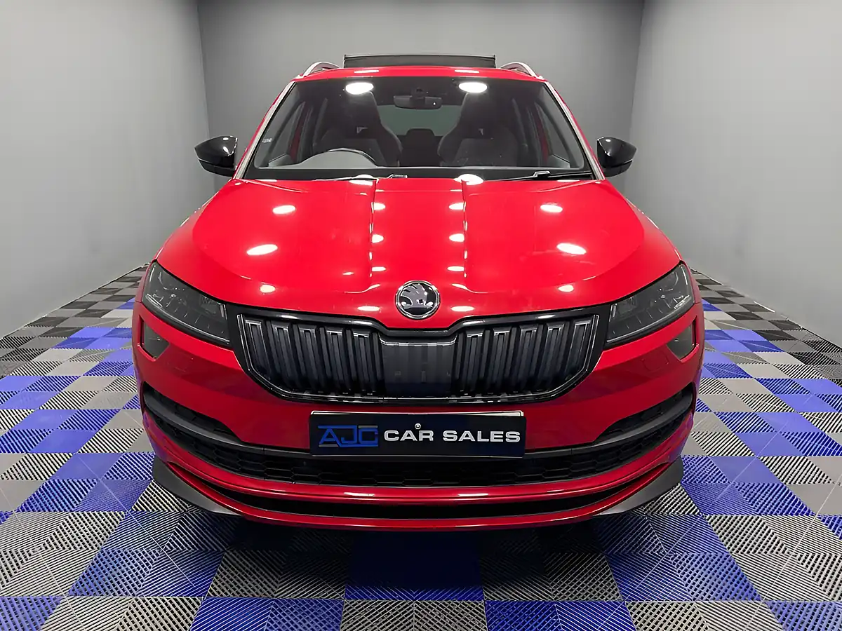 Used 2019 Skoda Karoq Sportline Velvet Red Metallic - Interior and Exterior details 4