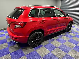 Used 2019 Skoda Karoq Sportline Velvet Red Metallic - Interior and Exterior details 5