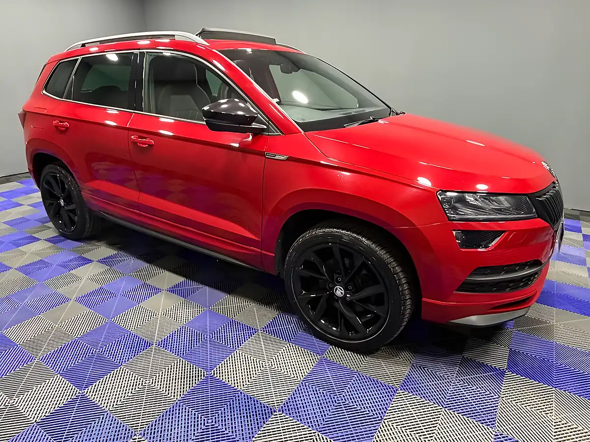 Used 2019 Skoda Karoq Sportline Velvet Red Metallic - Interior and Exterior details 7