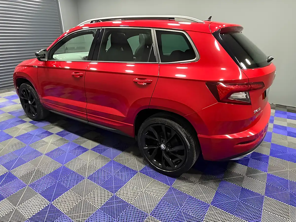 Used 2019 Skoda Karoq Sportline Velvet Red Metallic - Interior and Exterior details 8