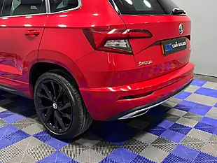 Used 2019 Skoda Karoq Sportline Velvet Red Metallic - Interior and Exterior details 9