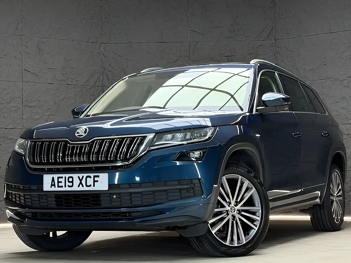 Used 2019 Skoda Kodiaq Laurin & Klement Blue - Front View