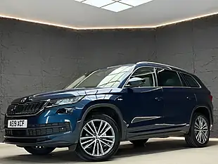 Used 2019 Skoda Kodiaq Laurin & Klement Petrol Blue - Interior and Exterior details 4