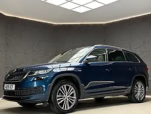 Used 2019 Skoda Kodiaq Laurin & Klement Petrol Blue - Interior and Exterior details 5