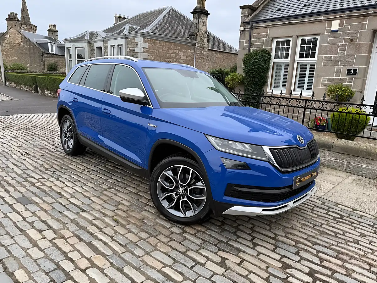 Used 2019 Skoda Kodiaq Scout Energy Blue - Front View
