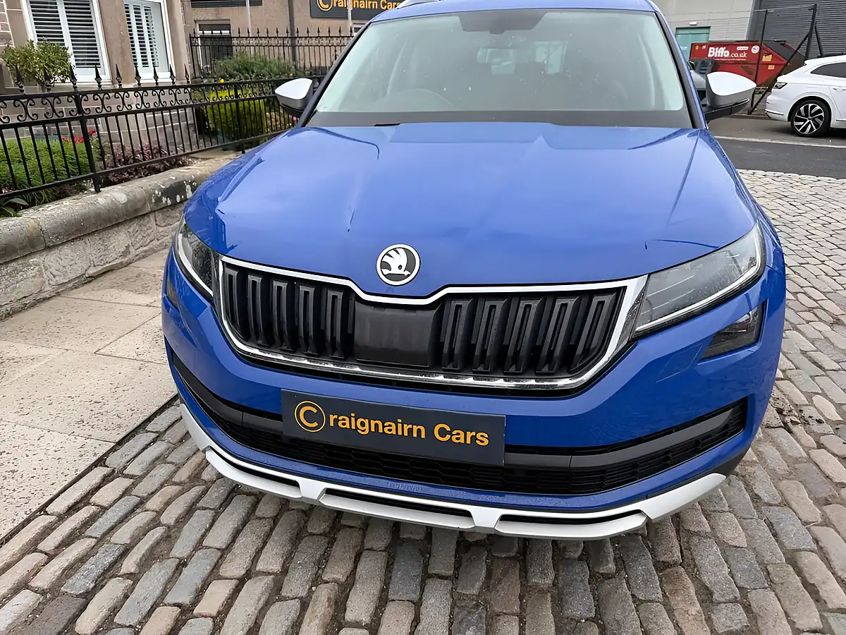 Used 2019 Skoda Kodiaq Scout Energy Blue - Interior and Exterior details 12