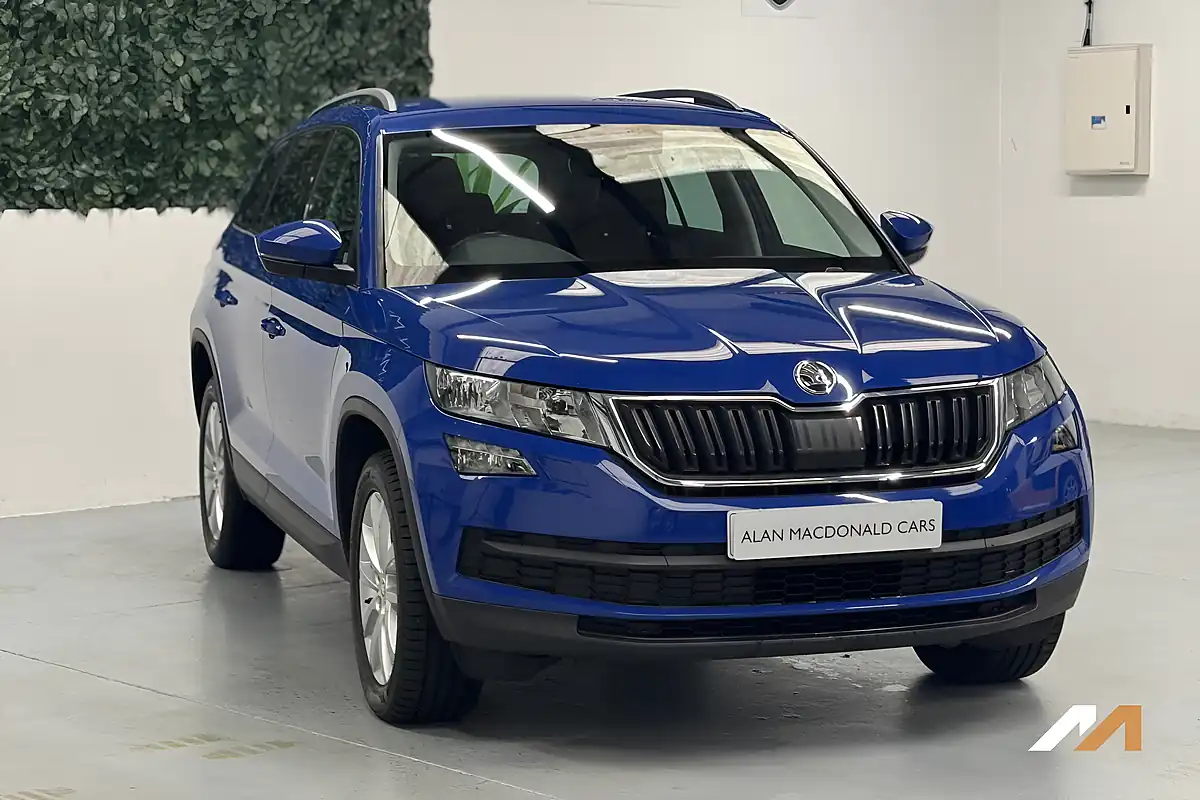 Used 2019 Skoda Kodiaq Se Blue - Front View