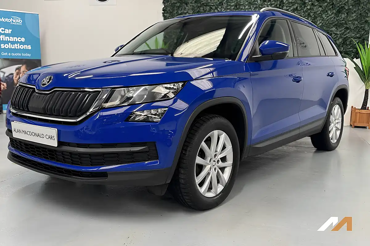 Used 2019 Skoda Kodiaq Se Blue - Interior and Exterior details 8