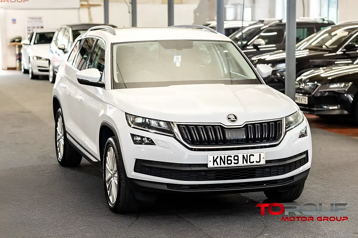 Used 2019 Skoda Kodiaq Se L White - Interior and Exterior details 3