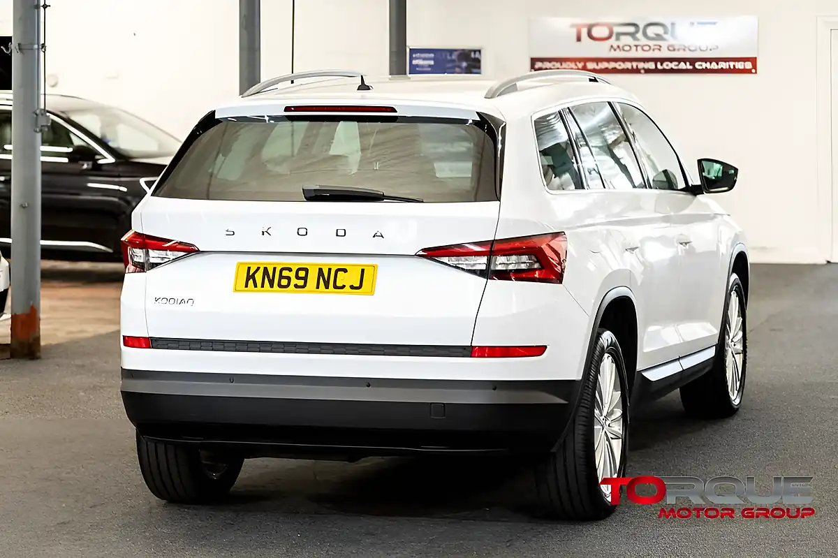 Used 2019 Skoda Kodiaq Se L White - Interior and Exterior details 7