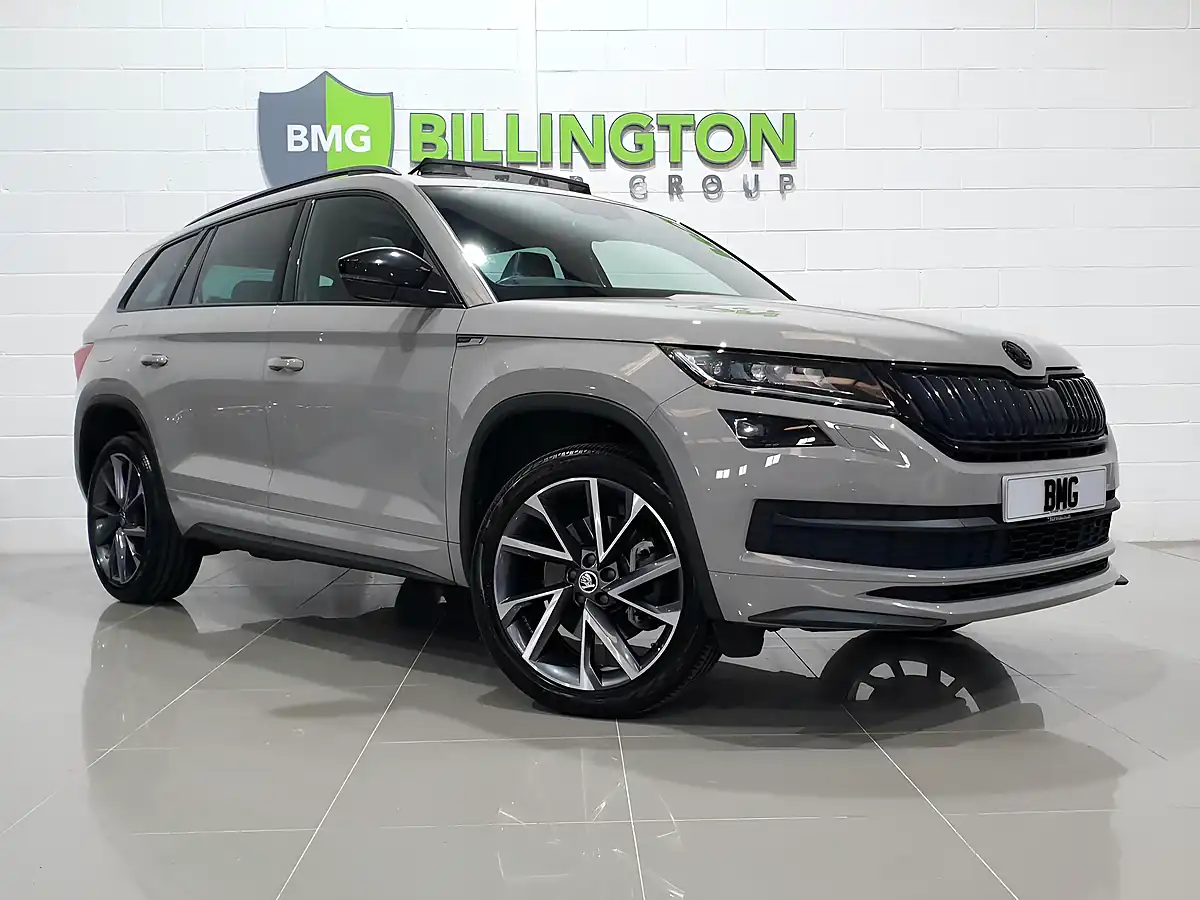 Used 2019 Skoda Kodiaq Sportline Meteor Grey - Front View