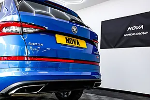 Used 2019 Skoda Kodiaq VRS Blue - Interior and Exterior details 10