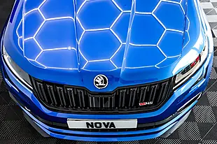 Used 2019 Skoda Kodiaq VRS Blue - Interior and Exterior details 11