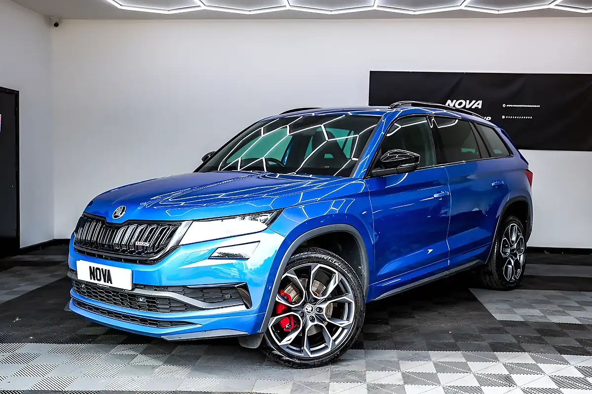 Used 2019 Skoda Kodiaq VRS Blue - Interior and Exterior details 2