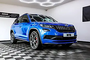 Used 2019 Skoda Kodiaq VRS Blue - Interior and Exterior details 3