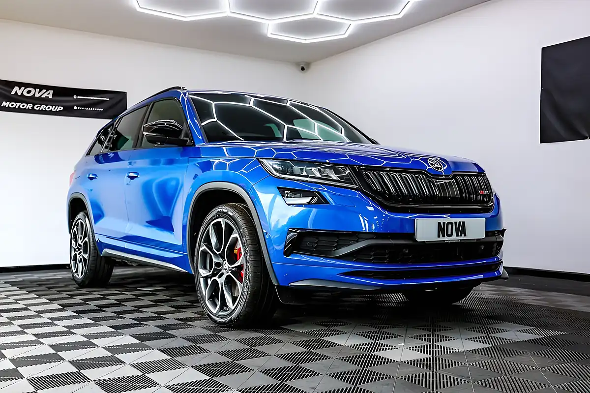 Used 2019 Skoda Kodiaq VRS Blue - Interior and Exterior details 3