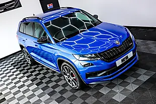Used 2019 Skoda Kodiaq VRS Blue - Interior and Exterior details 4