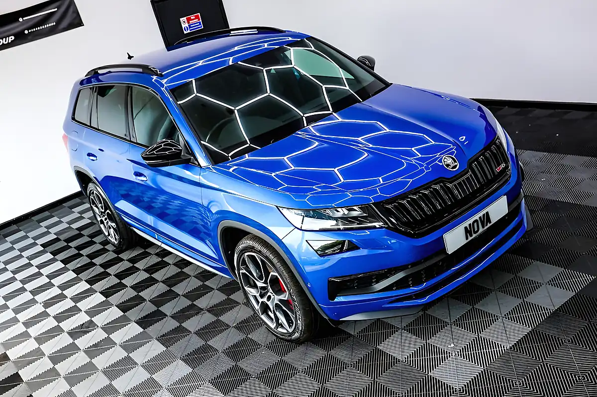 Used 2019 Skoda Kodiaq VRS Blue - Interior and Exterior details 4