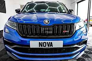 Used 2019 Skoda Kodiaq VRS Blue - Interior and Exterior details 8