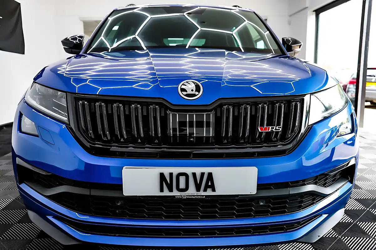 Used 2019 Skoda Kodiaq VRS Blue - Interior and Exterior details 8