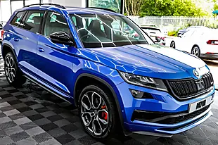 Used 2019 Skoda Kodiaq VRS Blue - Interior and Exterior details 9