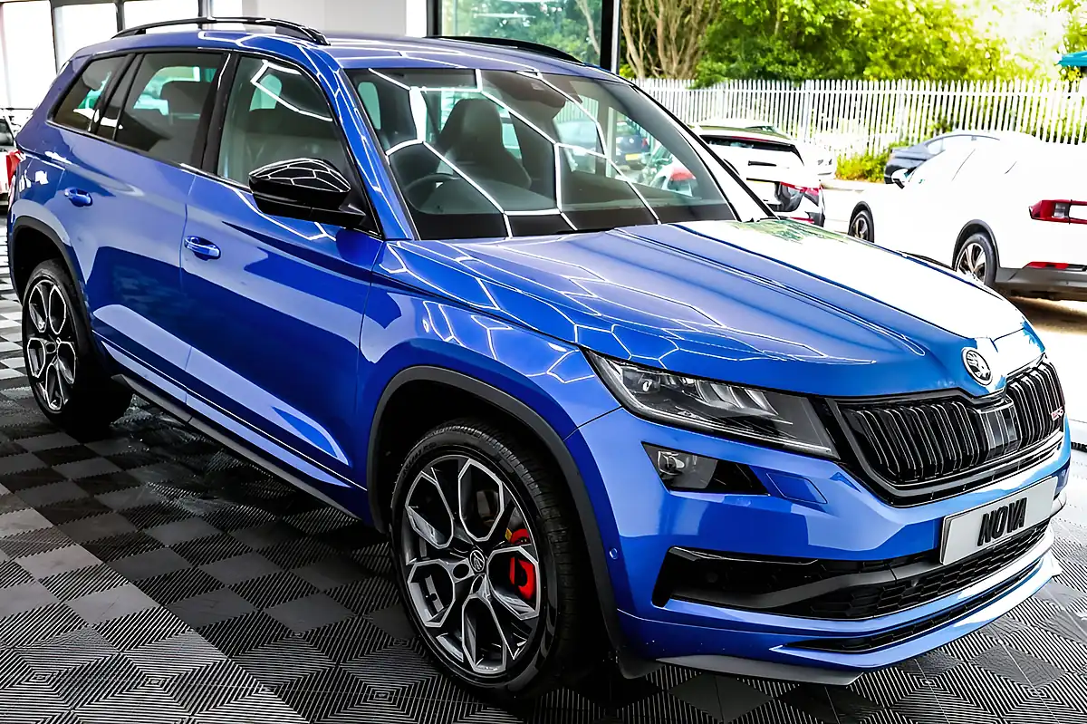 Used 2019 Skoda Kodiaq VRS Blue - Interior and Exterior details 9