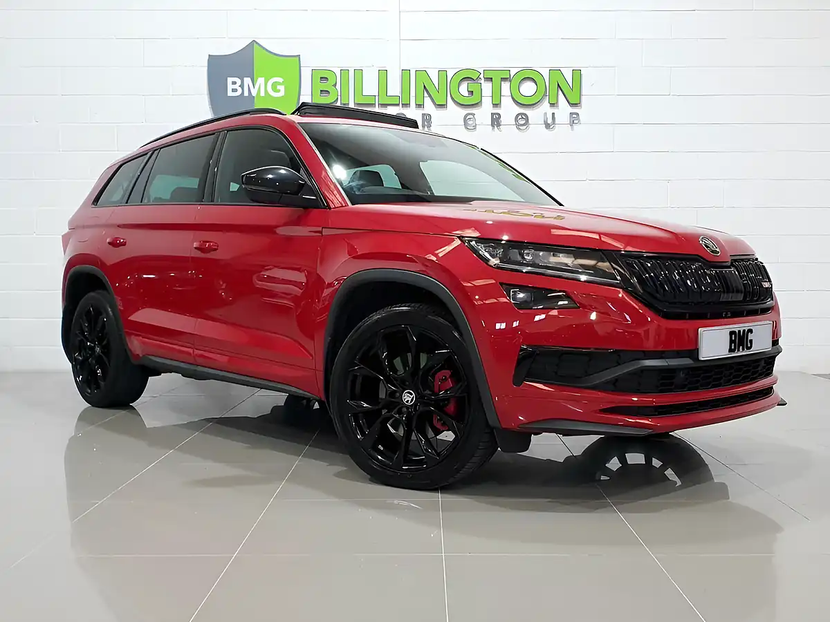 Used 2019 Skoda Kodiaq VRS Red - Front View