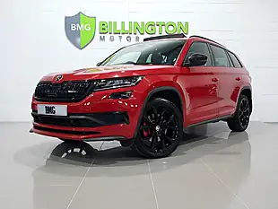Used 2019 Skoda Kodiaq VRS Red - Interior and Exterior details 11