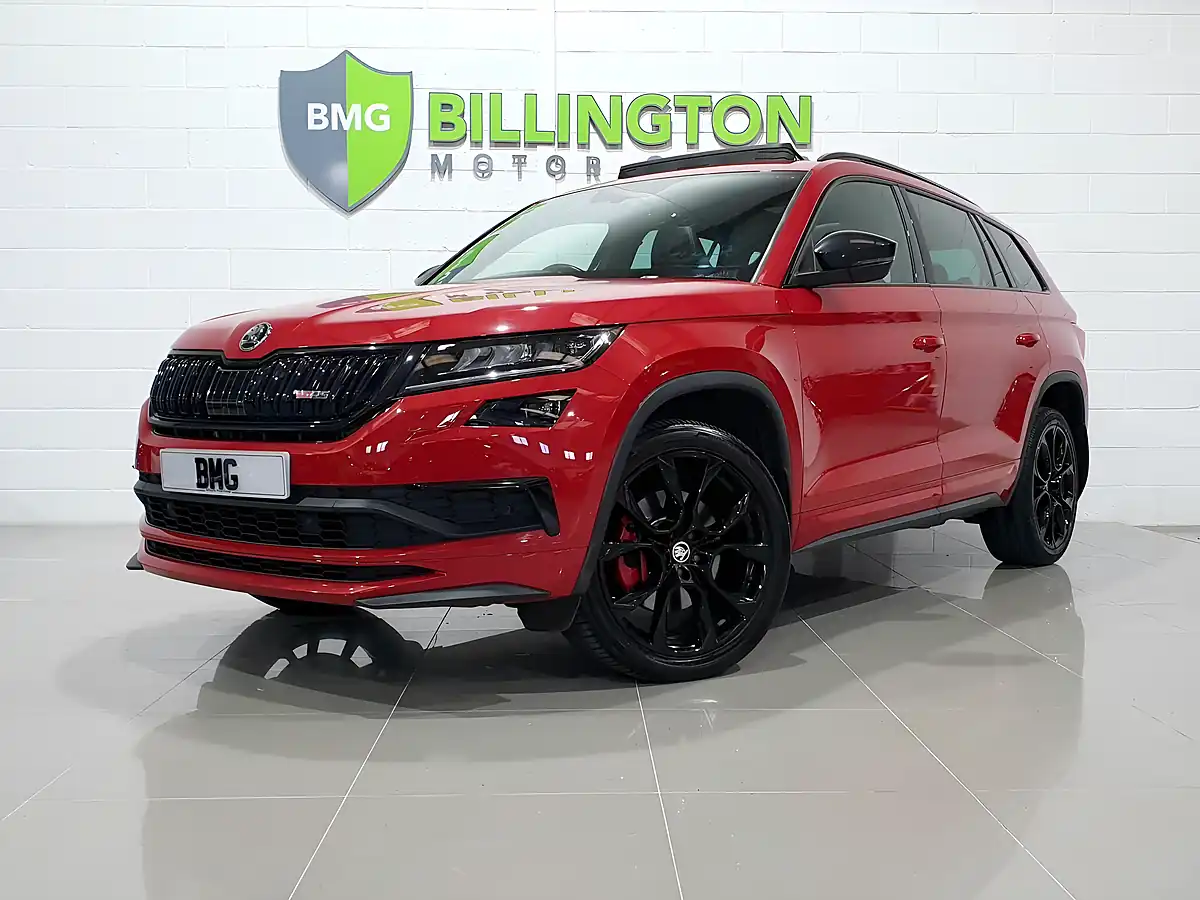 Used 2019 Skoda Kodiaq VRS Red - Interior and Exterior details 11