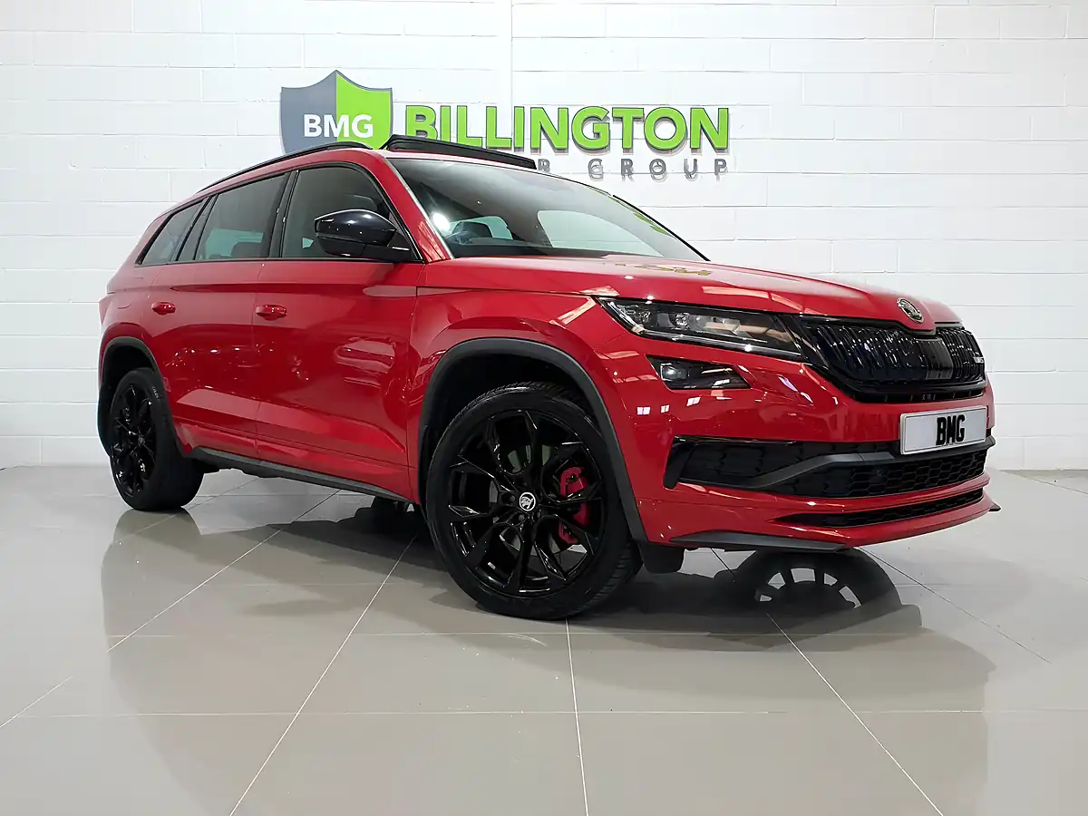 Used 2019 Skoda Kodiaq VRS Red - Interior and Exterior details 9