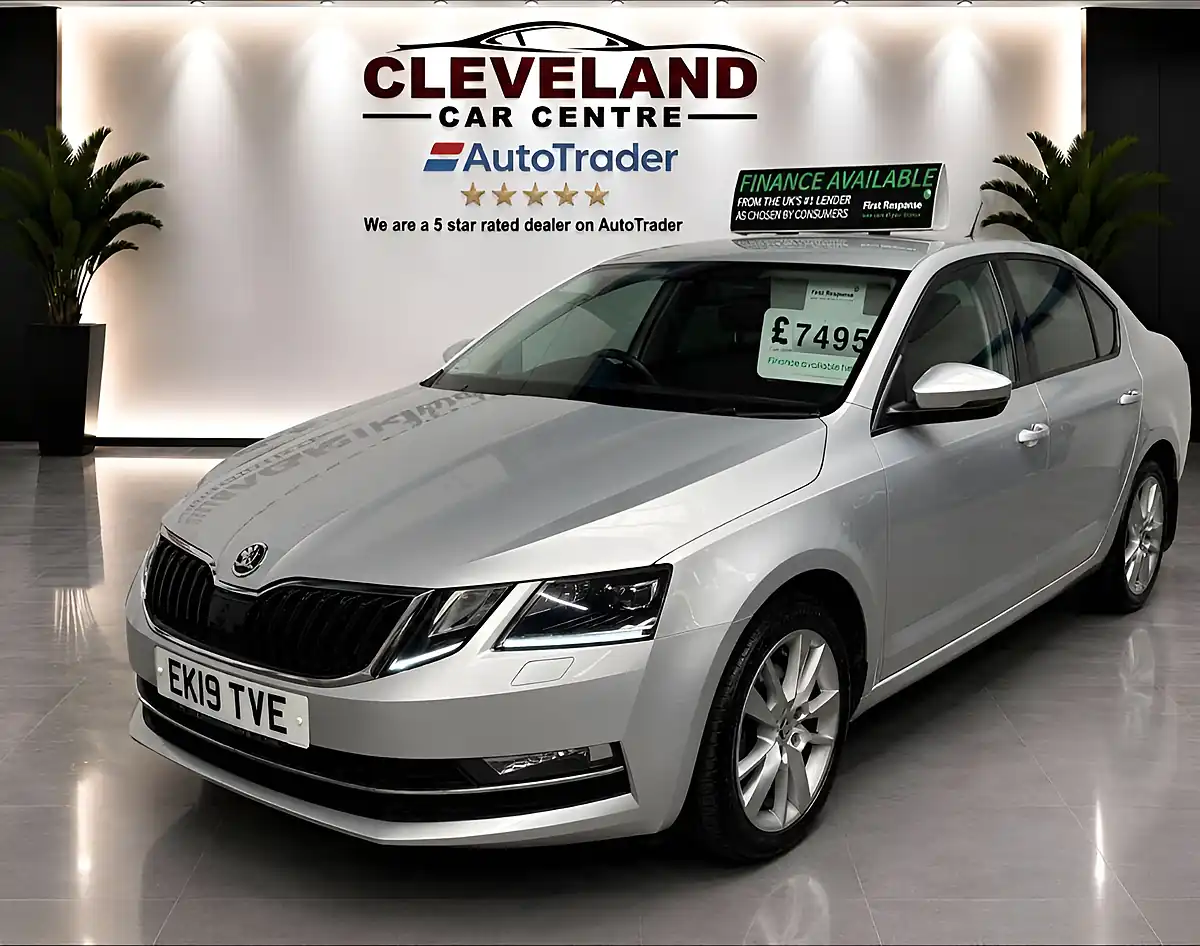 Used 2019 Skoda Octavia Se L Silver - Front View