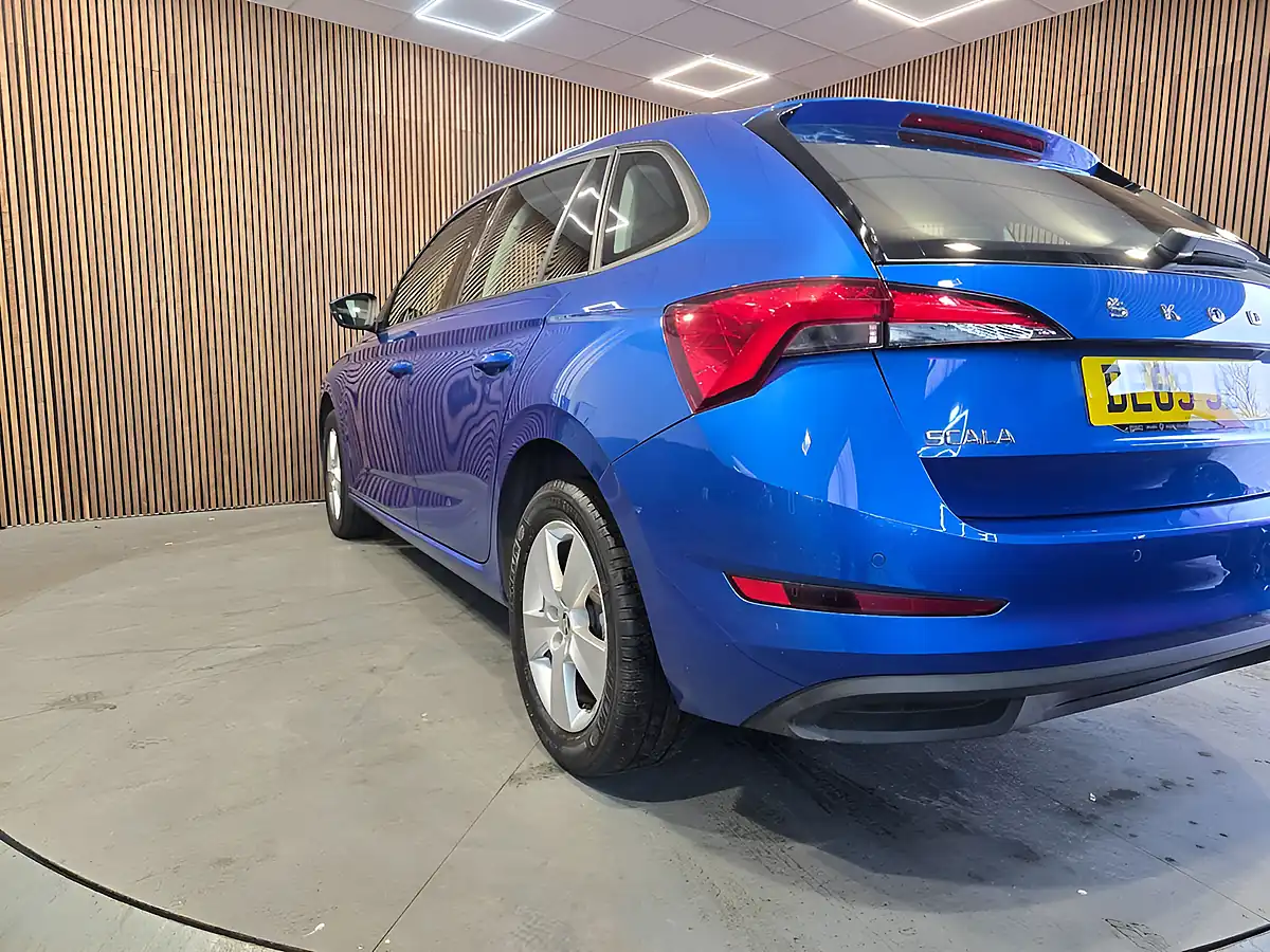 Used 2019 Skoda Scala Se Blue - Interior and Exterior details 4