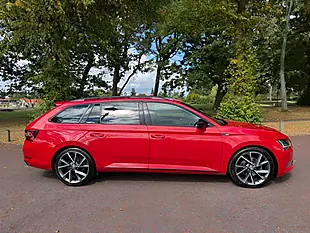 Used 2019 Skoda Superb Sportline Plus Red - Interior and Exterior details 2