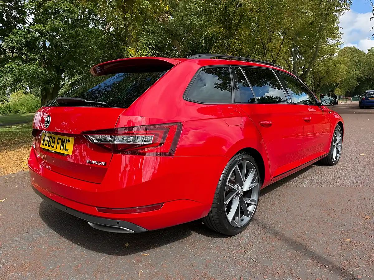 Used 2019 Skoda Superb Sportline Plus Red - Interior and Exterior details 3