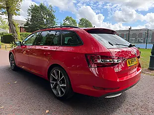 Used 2019 Skoda Superb Sportline Plus Red - Interior and Exterior details 5
