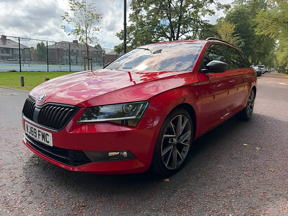 Used 2019 Skoda Superb Sportline Plus Red - Interior and Exterior details 7