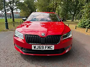 Used 2019 Skoda Superb Sportline Plus Red - Interior and Exterior details 9