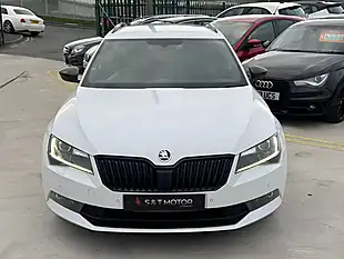 Used 2019 Skoda Superb Sportline White - Interior and Exterior details 3
