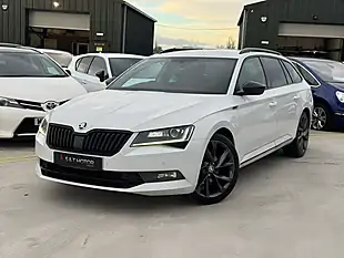 Used 2019 Skoda Superb Sportline White - Interior and Exterior details 7