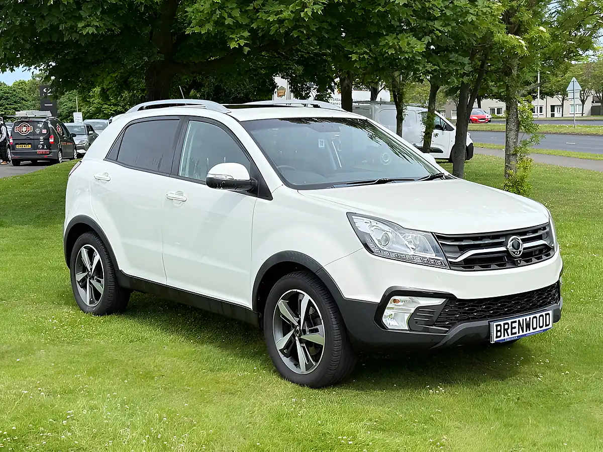 Used 2019 Ssangyong Korando Ultimate White - Front View
