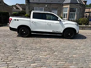 Used 2019 Ssangyong Musso Rebel Grand White - Interior and Exterior details 10