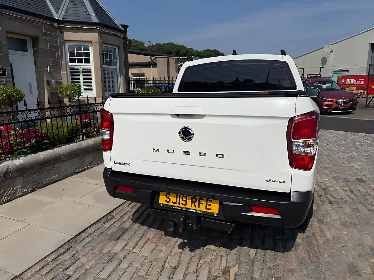 Used 2019 Ssangyong Musso Rebel Grand White - Interior and Exterior details 12