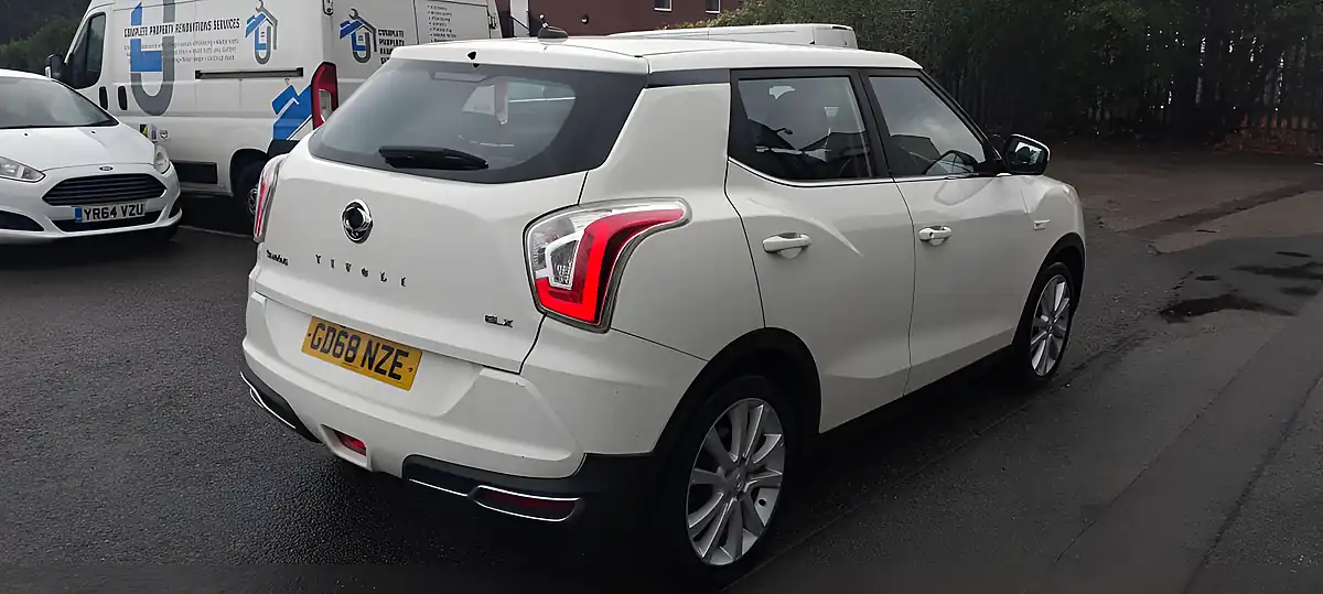 Used 2019 Ssangyong Tivoli Elx White - Interior and Exterior details 3