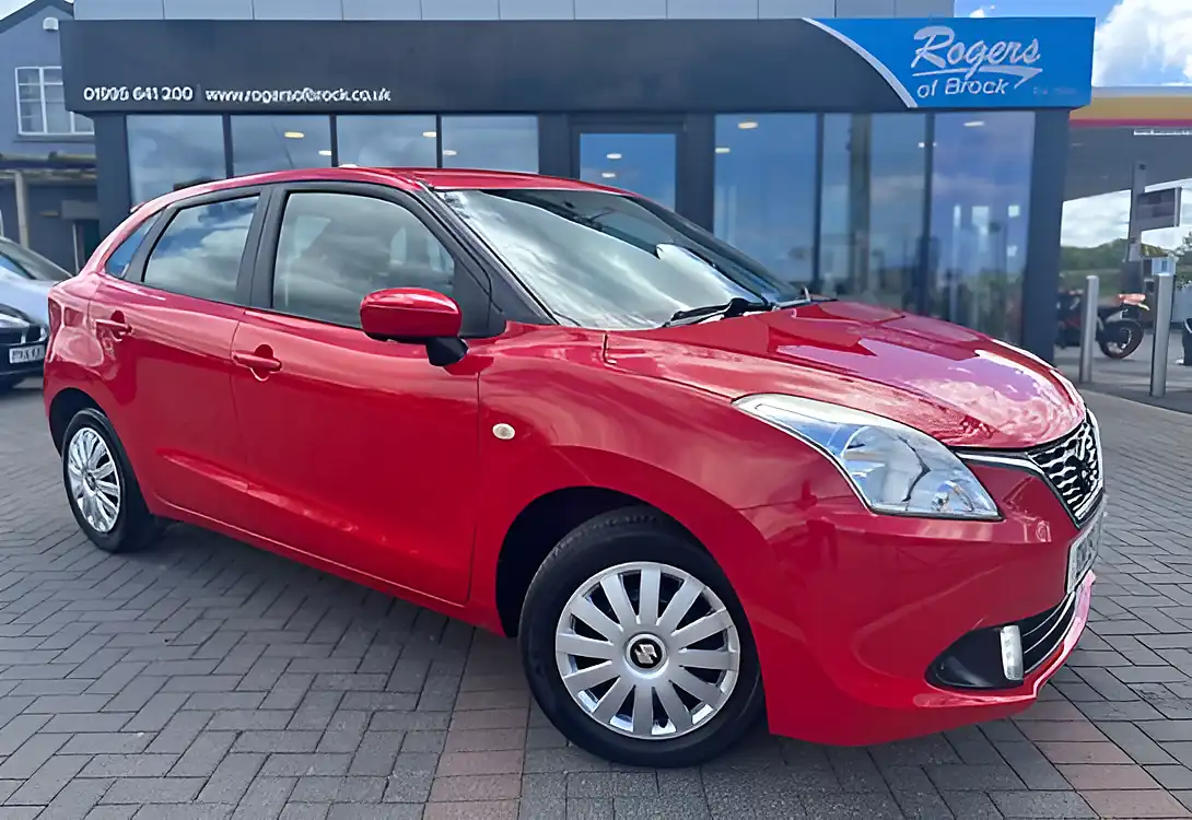 Used 2019 Suzuki Baleno SZ3 Red - Front View