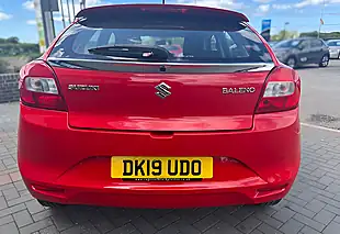 Used 2019 Suzuki Baleno SZ3 Red - Interior and Exterior details 8