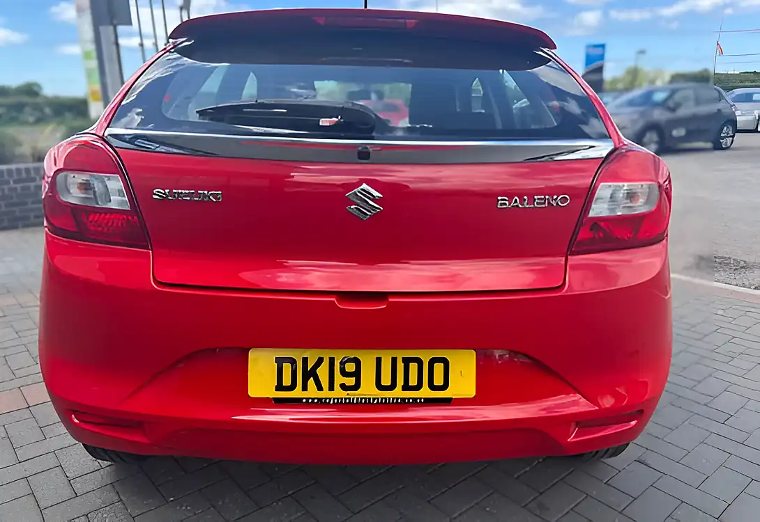 Used 2019 Suzuki Baleno SZ3 Red - Interior and Exterior details 8
